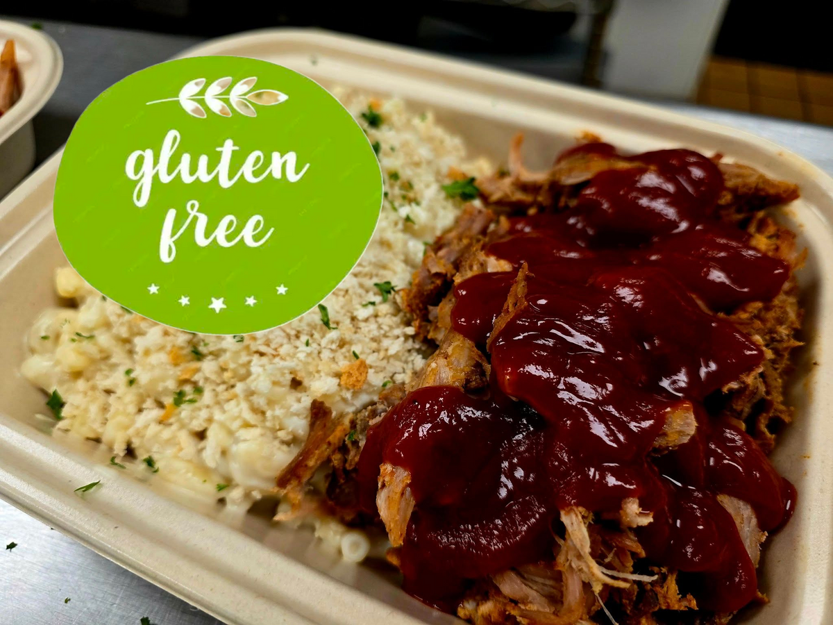 GLUTEN FREE BBQ Pulled Pork Meal (Medium)