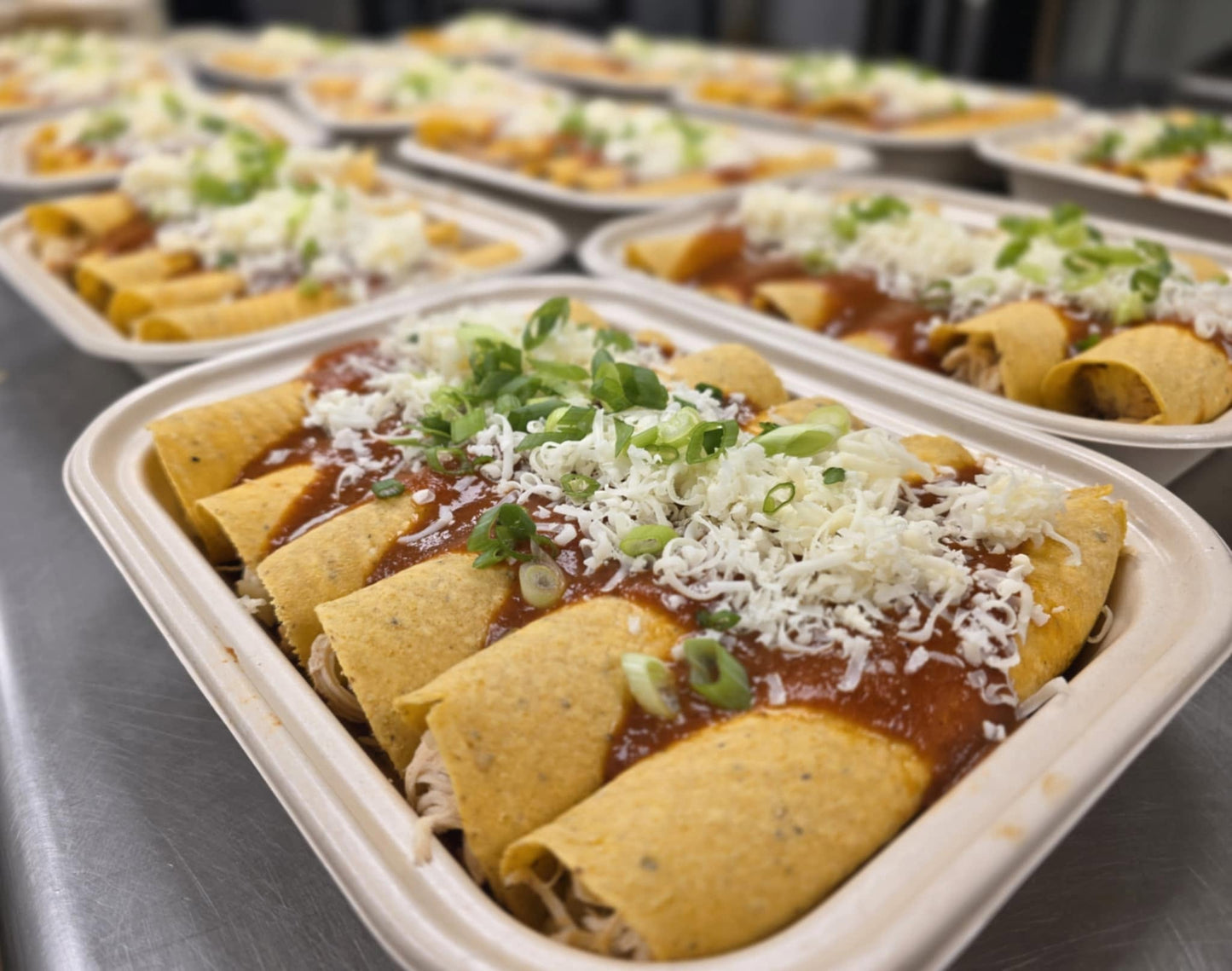 Chicken & Cheese Enchiladas Meal (Large)