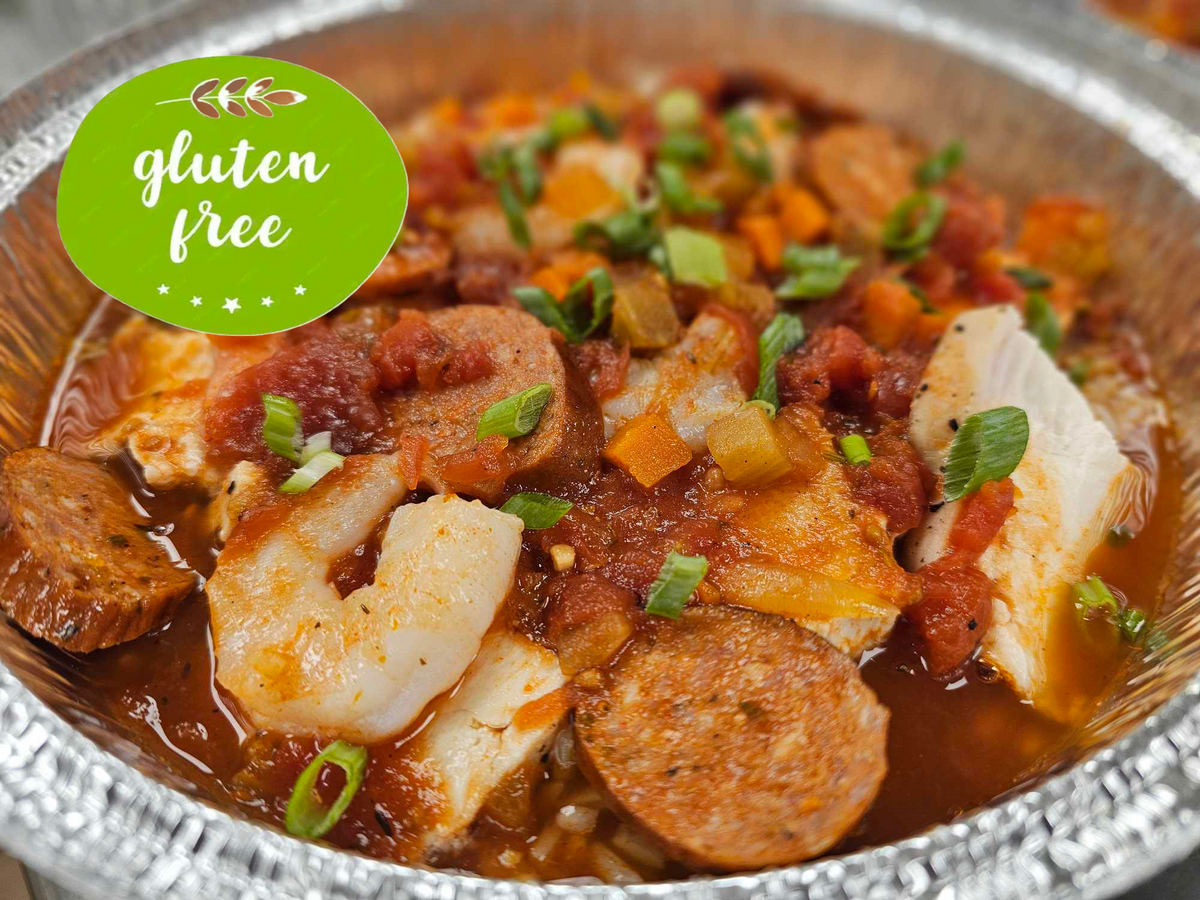 GLUTEN FREE Jambalaya Meal (Medium)