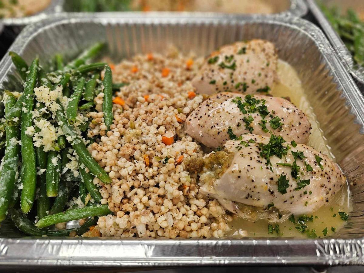Stuffed Chicken Meal