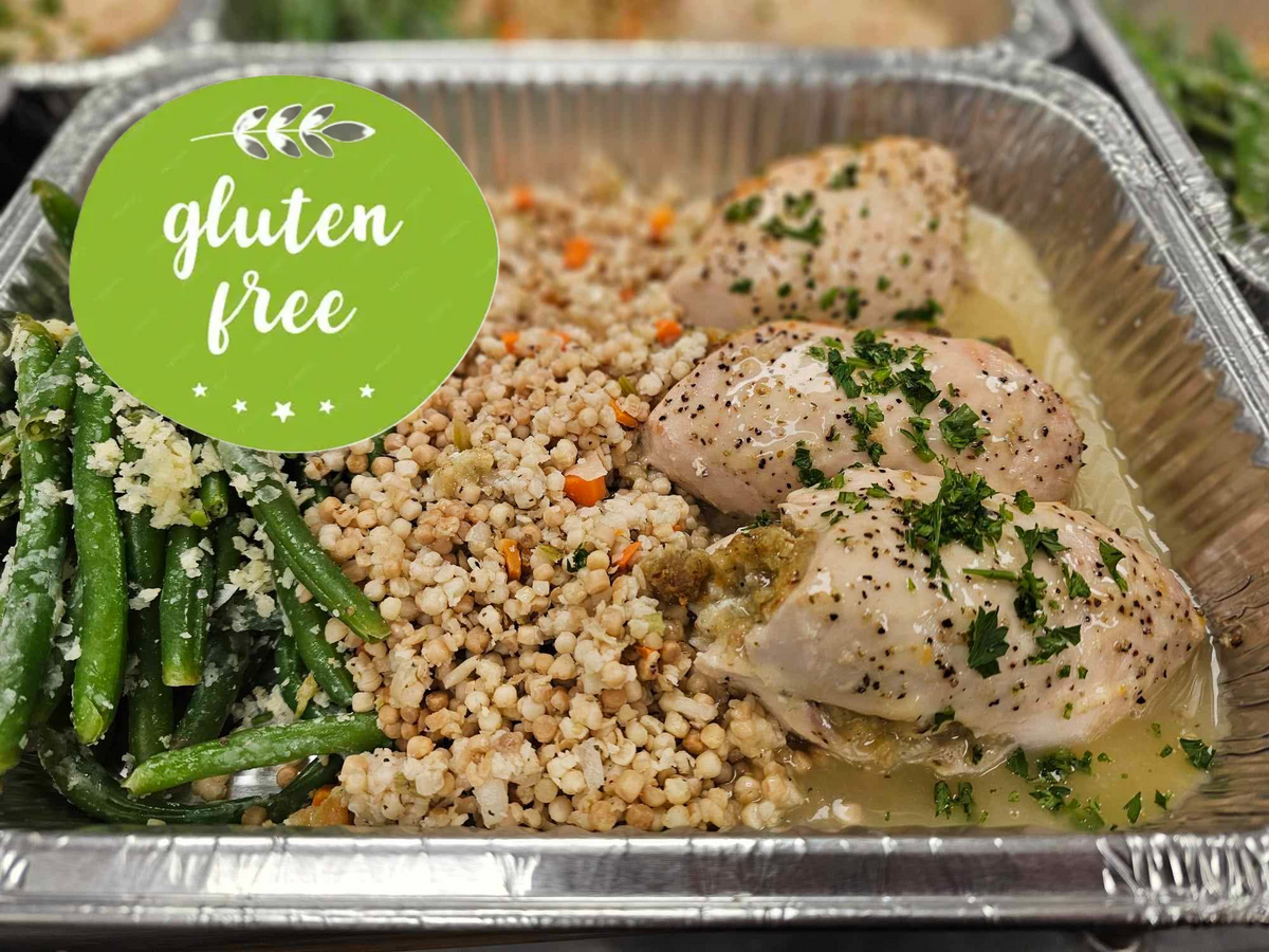 GLUTEN FREE Stuffed Chicken Meal