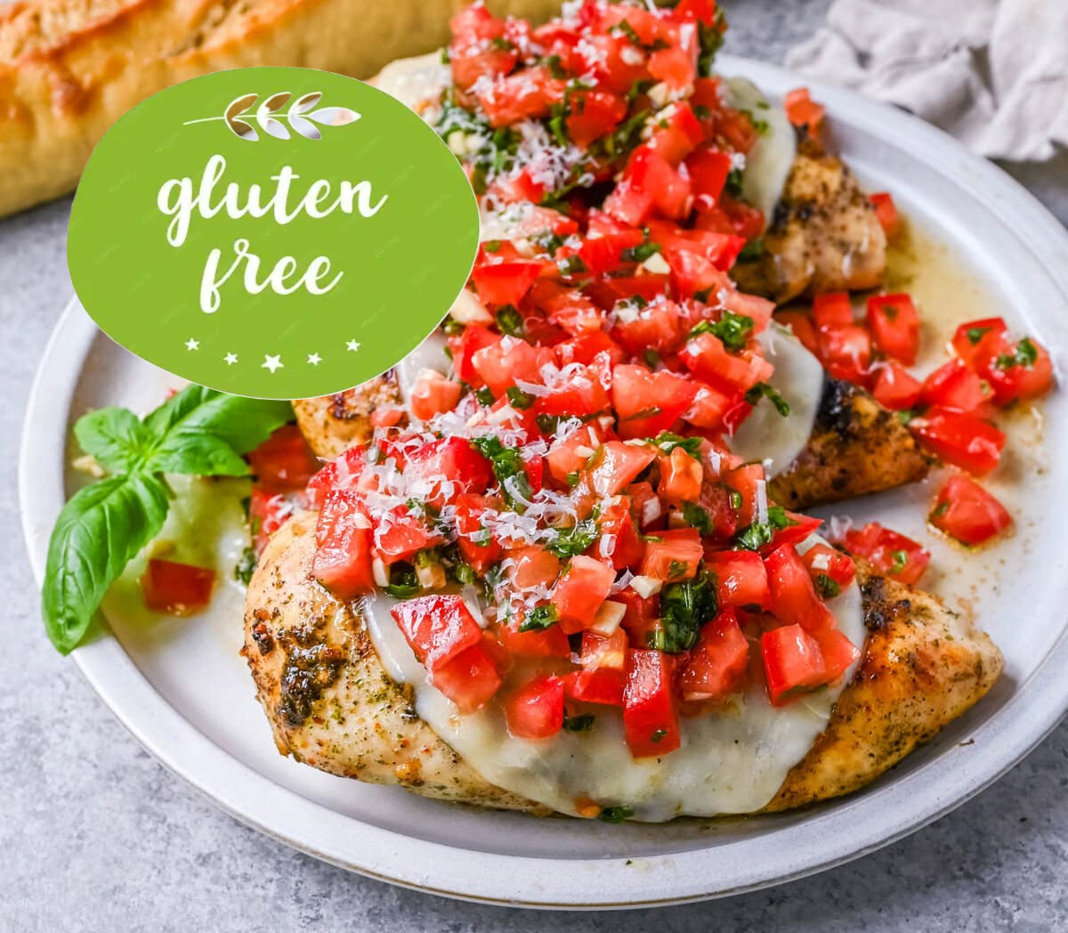 GLUTEN FREE Chicken Bruschetta (Medium)