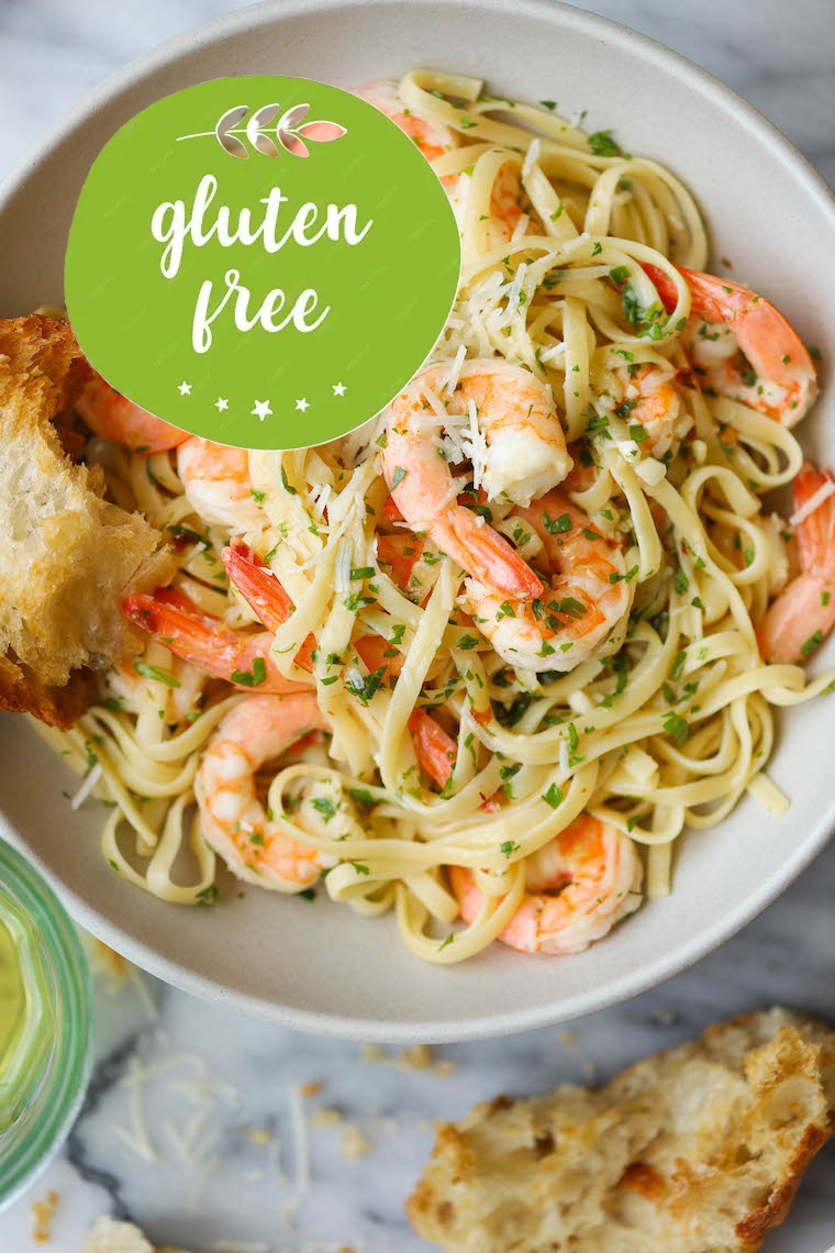 GLUTEN FREE Medium Shrimp Scampi