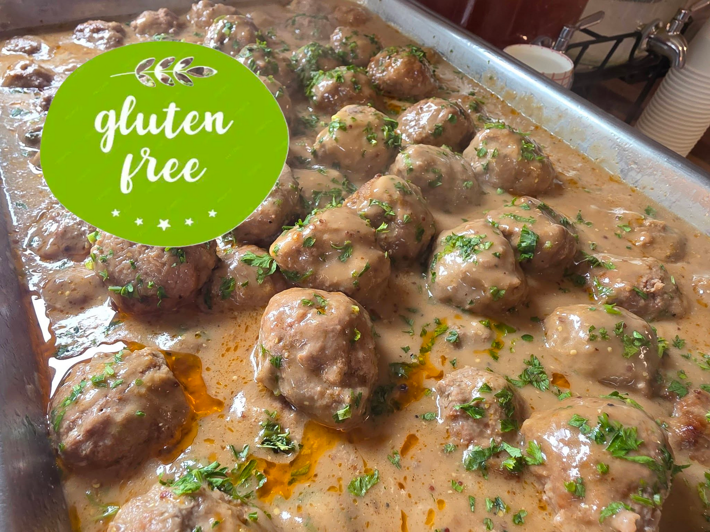 GLUTEN FREE Swedish Meatballs Meal (Small)