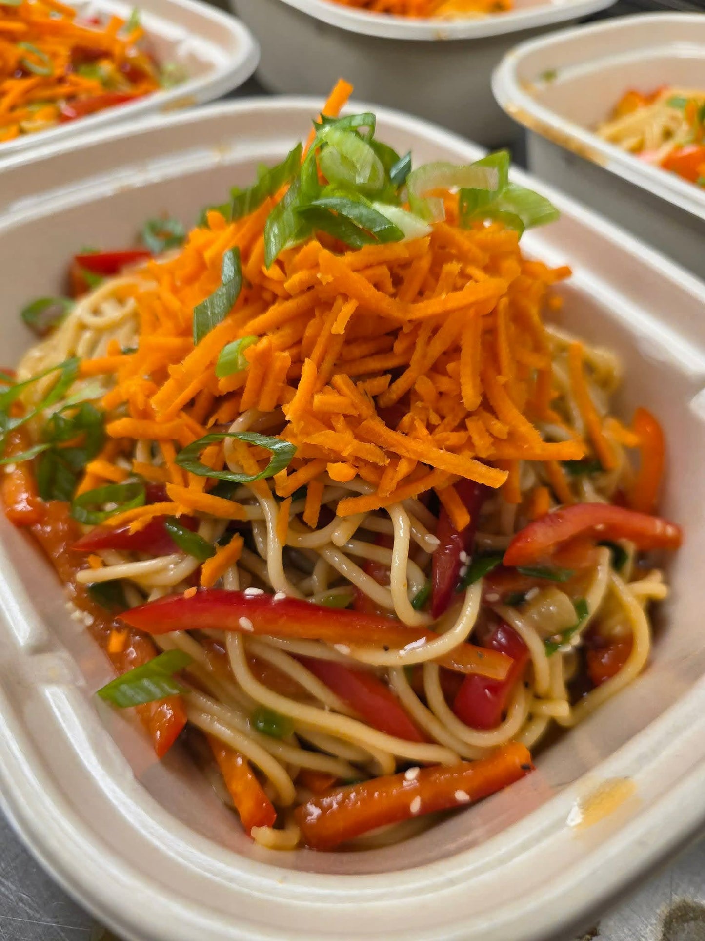 Asian Noodles w/ Chicken Meal (Large)