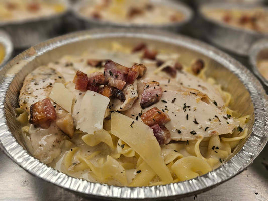 Chicken & Bacon Carbonara Meal (Large)