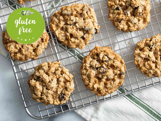 GLUTEN FREE Oatmeal Raisin Cookies