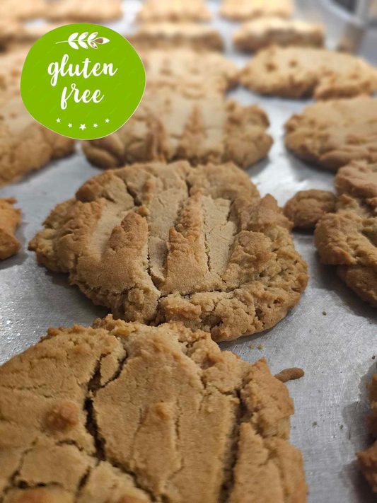GLUTEN FREE Peanut Butter Cookies